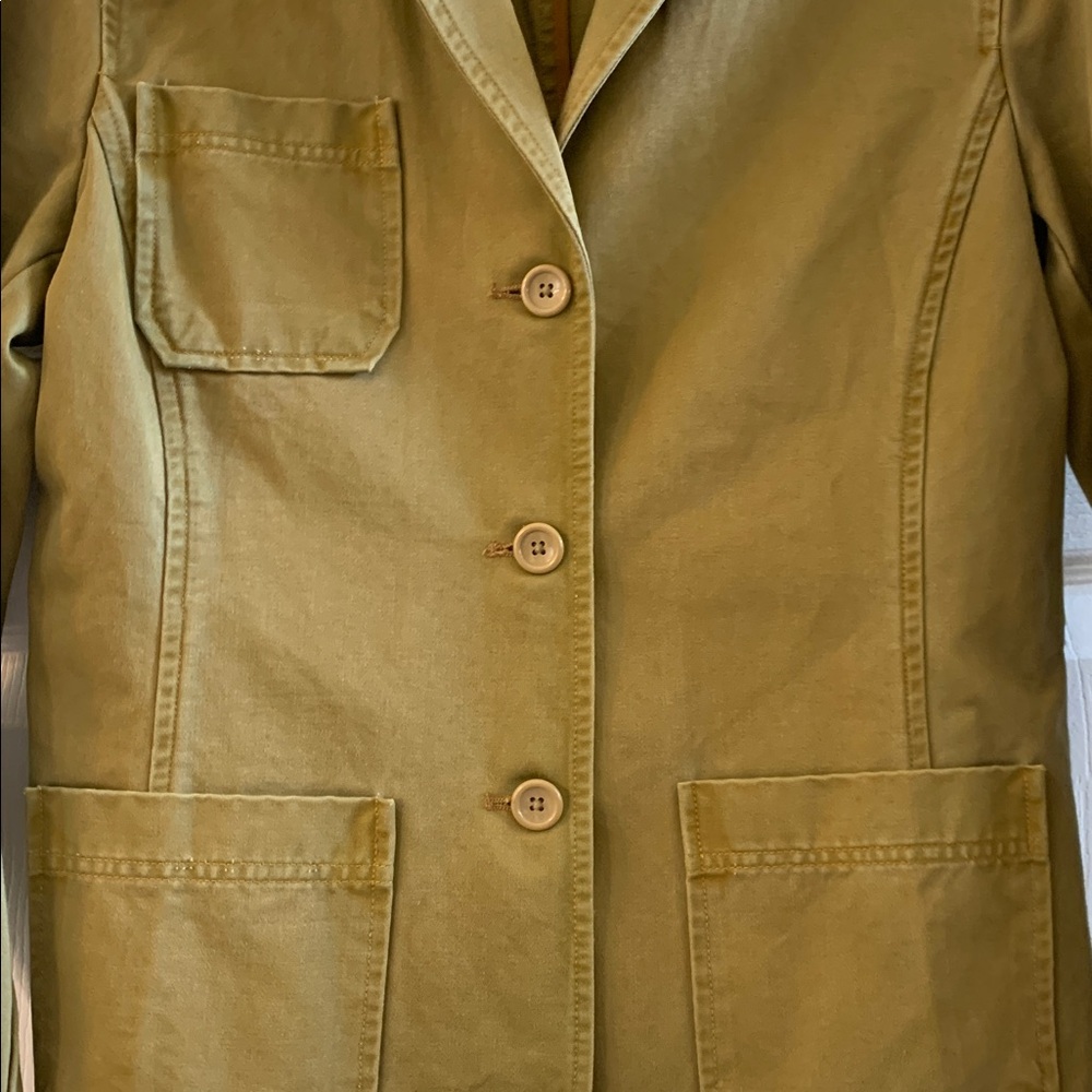 GAP Y2K Khaki Women's Blazer - Picture 7 of 10